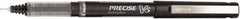 Pilot - Precision Point Roller Ball Pen - Black - Industrial Tool & Supply
