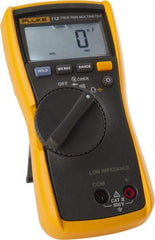 Fluke - 113, CAT IV, 600 VAC/VDC, Digital True RMS Auto Ranging Manual Ranging Multimeter - 60,000 Ohm, Measures Voltage, Resistance - Industrial Tool & Supply