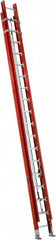 Louisville - 36' High, Type IA Rating, Fiberglass Industrial Extension Ladder - Industrial Tool & Supply