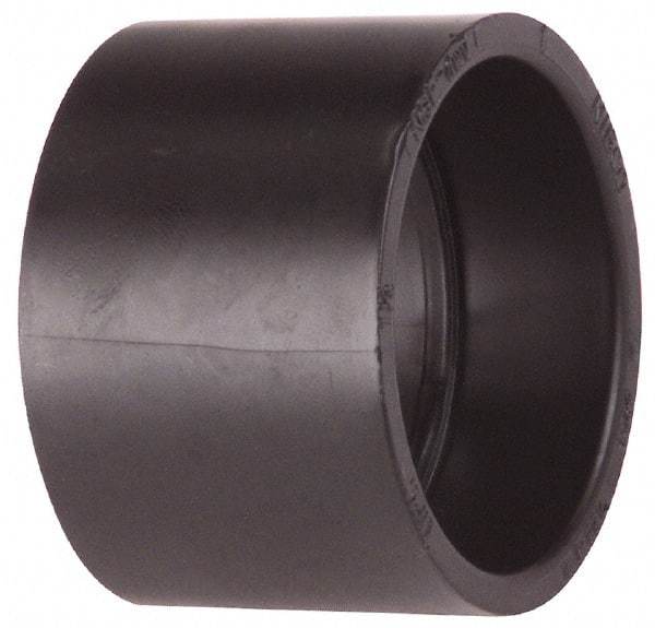 NIBCO - 3 x 1-1/2", ABS Drain, Waste & Vent Pipe Coupling - Hub x Hub - Industrial Tool & Supply