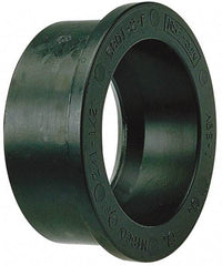 NIBCO - 4 x 2", ABS Drain, Waste & Vent Pipe Flush Bushing - Spig x Hub - Industrial Tool & Supply