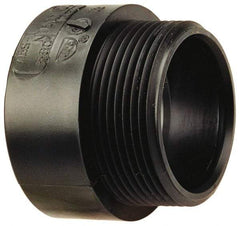 NIBCO - 4", ABS Drain, Waste & Vent Pipe Adapter - Hub x MIPT - Industrial Tool & Supply