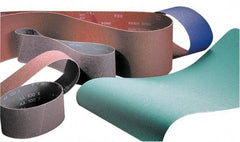 Made in USA - 3" Wide x 24" OAL, 80 Grit, Silicon Carbide Abrasive Belt - Silicon Carbide, Medium, Coated, X/Y Weighted Cloth Backing, Wet/Dry, Series S181 - Industrial Tool & Supply