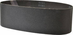 Made in USA - 3" Wide x 24" OAL, 120 Grit, Silicon Carbide Abrasive Belt - Silicon Carbide, Fine, Coated, X/Y Weighted Cloth Backing, Wet/Dry, Series S181 - Industrial Tool & Supply