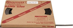 Starrett - 1/2" x 100' x 0.035" Bi-Metal Band Saw Blade Coil Stock - 10 to 14 TPI, Toothed Edge, Straight Form, Raker Set, No Rake Angle, Variable Pitch, Contour Cutting - Industrial Tool & Supply