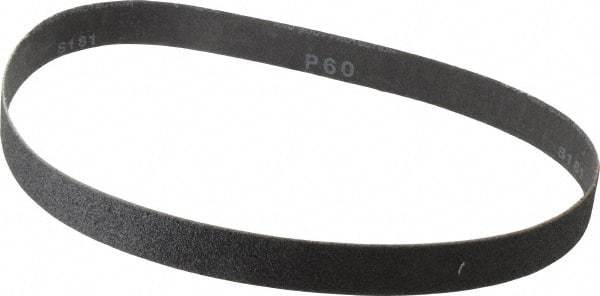 Made in USA - 1" Wide x 30" OAL, 60 Grit, Silicon Carbide Abrasive Belt - Silicon Carbide, Medium, Coated, X/Y Weighted Cloth Backing, Wet/Dry, Series S181 - Industrial Tool & Supply
