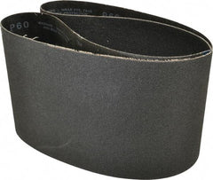 Made in USA - 6" Wide x 48" OAL, 60 Grit, Silicon Carbide Abrasive Belt - Silicon Carbide, Medium, Coated, X/Y Weighted Cloth Backing, Wet/Dry, Series S181 - Industrial Tool & Supply