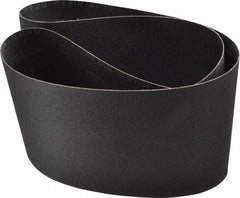 Made in USA - 6" Wide x 48" OAL, 120 Grit, Silicon Carbide Abrasive Belt - Silicon Carbide, Fine, Coated, X/Y Weighted Cloth Backing, Wet/Dry, Series S181 - Industrial Tool & Supply