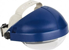 3M - Plastic Ratchet Adjusted Headgear - Blue - Industrial Tool & Supply