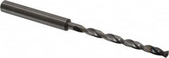 Guhring - 3.6mm 140° 2-Flute Solid Carbide Extra Length Drill Bit - Industrial Tool & Supply