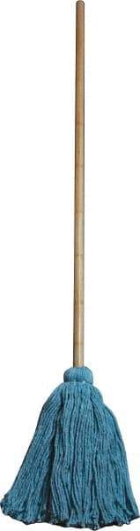 PRO-SOURCE - 1" Large Microfiber Loop End Mop Pad - 4 Ply, Quick Change Connection, Use for General Purpose - Industrial Tool & Supply