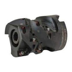 Kennametal - 12 Inserts, 1-1/2" Cut Diam, 3/4" Arbor Diam, 1.417" Max Depth of Cut, Indexable Square-Shoulder Face Mill - 0/90° Lead Angle, 2" High, EC10.., EP10.. Insert Compatibility, Series Mill 1-10 - Industrial Tool & Supply