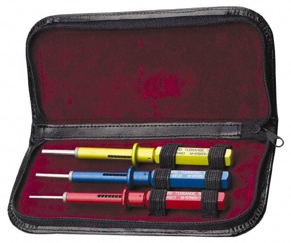 Jonard Tools - Pin Extraction Tool Set - For Use with Contact Size 12, Contact Size 16, Contact Size 20 - Industrial Tool & Supply