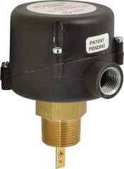 McDonnell & Miller - 160 psi, Brass Housing, General Purpose Flow Switch - 5.1 to 131.1 GPM, 120 VAC Voltage - Industrial Tool & Supply