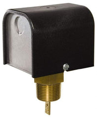 McDonnell & Miller - 160 psi, Brass Housing, General Purpose Flow Switch - 5.1 to 131.1 GPM, 120 VAC Voltage - Industrial Tool & Supply