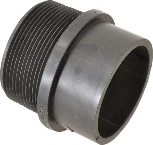 NIBCO - 3", ABS Drain, Waste & Vent Pipe Adapter - Spig x MIPT - Industrial Tool & Supply