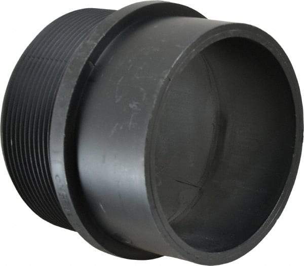 NIBCO - 4", ABS Drain, Waste & Vent Pipe Adapter - Spig x MIPT - Industrial Tool & Supply