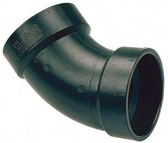 NIBCO - 6", ABS Drain, Waste & Vent Pipe - Hub x Hub - Industrial Tool & Supply