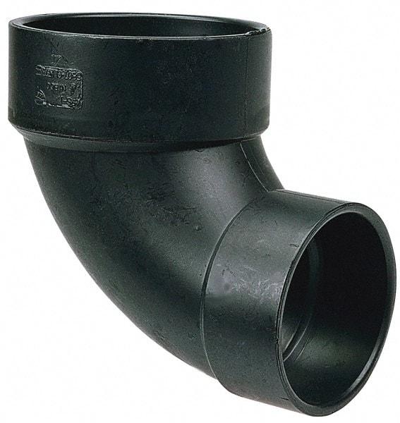 NIBCO - 4 x 3", ABS Drain, Waste & Vent Pipe - Hub x Hub - Industrial Tool & Supply