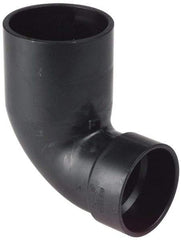 NIBCO - 4 x 3", ABS Drain, Waste & Vent Pipe 90 Street Elbow - Spig x Hub - Industrial Tool & Supply