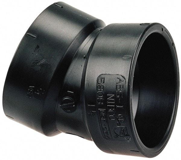 NIBCO - 3", ABS Drain, Waste & Vent Pipe - Hub x Hub - Industrial Tool & Supply