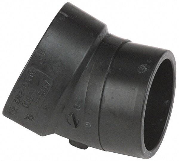 NIBCO - 4", ABS Drain, Waste & Vent Pipe - Spig x Hub - Industrial Tool & Supply