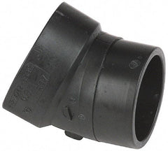 NIBCO - 4", ABS Drain, Waste & Vent Pipe - Spig x Hub - Industrial Tool & Supply