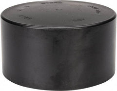 NIBCO - 4", ABS Drain, Waste & Vent Pipe End Cap - Hub - Industrial Tool & Supply