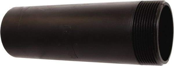 NIBCO - Threaded x Unthreaded Drain Pipe Nipple - 3 x 10" Pipe, ABS - Industrial Tool & Supply