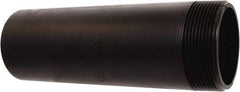 NIBCO - Threaded x Unthreaded Drain Pipe Nipple - 3 x 10" Pipe, ABS - Industrial Tool & Supply