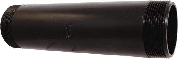NIBCO - Threaded Both Ends Drain Pipe Nipple - 3 x 12" Pipe, ABS - Industrial Tool & Supply