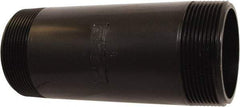 NIBCO - Threaded Both Ends Drain Pipe Nipple - 3 x 8" Pipe, ABS - Industrial Tool & Supply
