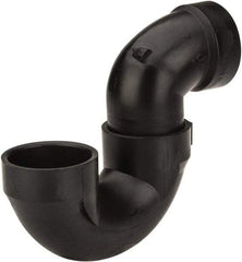 NIBCO - 1-1/2", ABS Drain, Waste & Vent Pipe P Trap - Hub x Hub - Industrial Tool & Supply