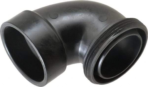 NIBCO - 1-1/2", ABS Drain, Waste & Vent Pipe P Trap with Union - Hub x SJ - Industrial Tool & Supply