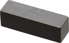 Mitutoyo - 0.35" Rectangular Steel Gage Block - Accuracy Grade 0, Includes Certificate of Inspection - Industrial Tool & Supply