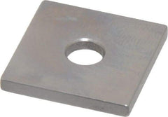 Mitutoyo - 0.11" Square Steel Gage Block - Accuracy Grade 0, Includes Certificate of Inspection - Industrial Tool & Supply