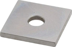 Mitutoyo - 0.1" Square Steel Gage Block - Accuracy Grade 0, Includes Certificate of Inspection - Industrial Tool & Supply