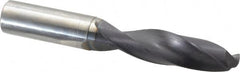 Accupro - 35/64" 140° Solid Carbide Jobber Drill - Industrial Tool & Supply