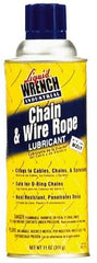 Liquid Wrench - 11 oz Aerosol General Purpose Chain & Cable Lubricant - Clear Bright Yellow, -20 to 650°F - Industrial Tool & Supply