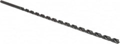 Value Collection - 7/16" 118° 2-Flute High Speed Steel Extra Length Drill Bit - Industrial Tool & Supply