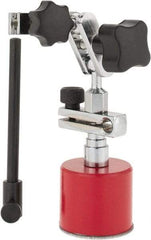 Value Collection - 30mm Wide x 1" High Magnetic Indicator Base with Holders - 1-3/16" Base Diam - Industrial Tool & Supply