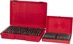 Value Collection - 440 Piece, 0.061 to 0.5 Inch Diameter Plug & Pin Gage Set - Minus 0.0002 Inch Tolerance, Class ZZ - Industrial Tool & Supply