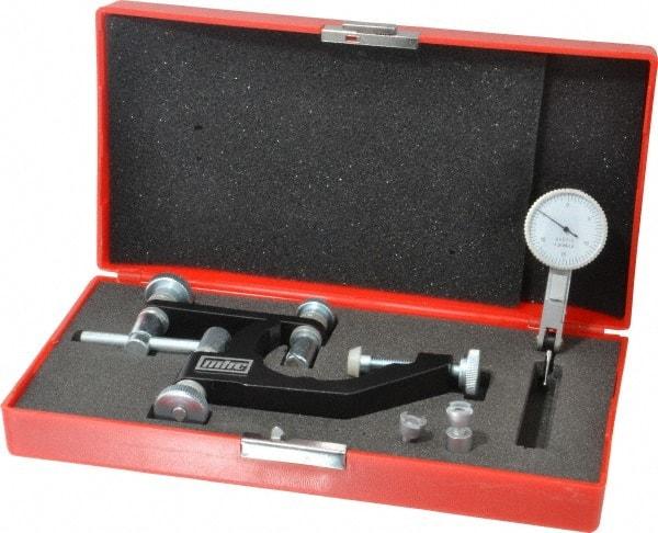 Value Collection - 0.0005" Graduation, 0.03" Max Meas, 0-15-0 Dial Reading, Dial Indicator & Base Kit - 1-17/64" Dial Diam - Industrial Tool & Supply