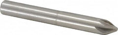 Interstate - 1/4" Head Diam, 1/4" Shank Diam, 6 Flute 60° Cobalt Countersink - Industrial Tool & Supply