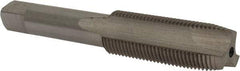 Interstate - 5/8-18 UNF, 3 Flute, Bright Finish, High Speed Steel Spiral Point Tap - Plug Chamfer, Right Hand Thread, 3-13/16" OAL - Exact Industrial Supply