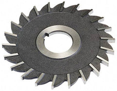 Keo - 3" Diam x 5/8" Width of Cut, 20 Teeth, High Speed Steel Side Milling Cutter - Straight Teeth, Uncoated - Industrial Tool & Supply