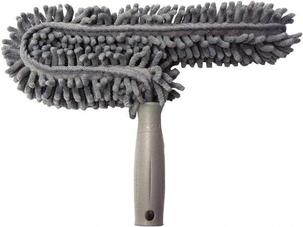 Unger - Microfiber Duster - 11" OAL, Gray - Industrial Tool & Supply