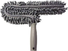 Unger - Microfiber Duster - 11" OAL, Gray - Industrial Tool & Supply