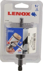Lenox - 1-7/8" Diam, 1-9/16" Cutting Depth, Hole Saw - Bi-Metal Saw, Toothed Edge - Industrial Tool & Supply