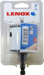 Lenox - 2" Diam, 1-9/16" Cutting Depth, Hole Saw - Bi-Metal Saw, Toothed Edge - Industrial Tool & Supply